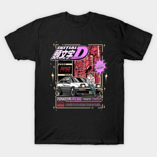 AE86 INITIAL D T-Shirt